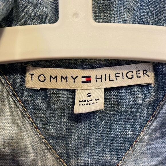 Tommy Hilfiger vintage denim jean jacket size small - Picture 7 of 11